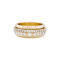 Ring Piaget, "Possession", rose gold and diamonds.