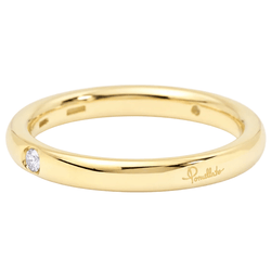 Bague Alliance POMELLATO "Lucciole" en or jaune et diamant - Castafiore