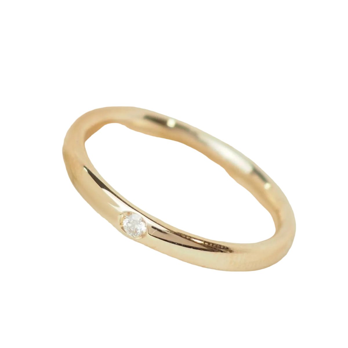Bague Alliance POMELLATO "Lucciole" en or rose et diamant - Castafiore