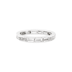 Ring Van Cleef & Arpels, "Romance" wedding ring, paltinium and diamonds chopsticks.