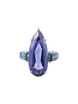 Bague Améthyste Spinelles - Castafiore