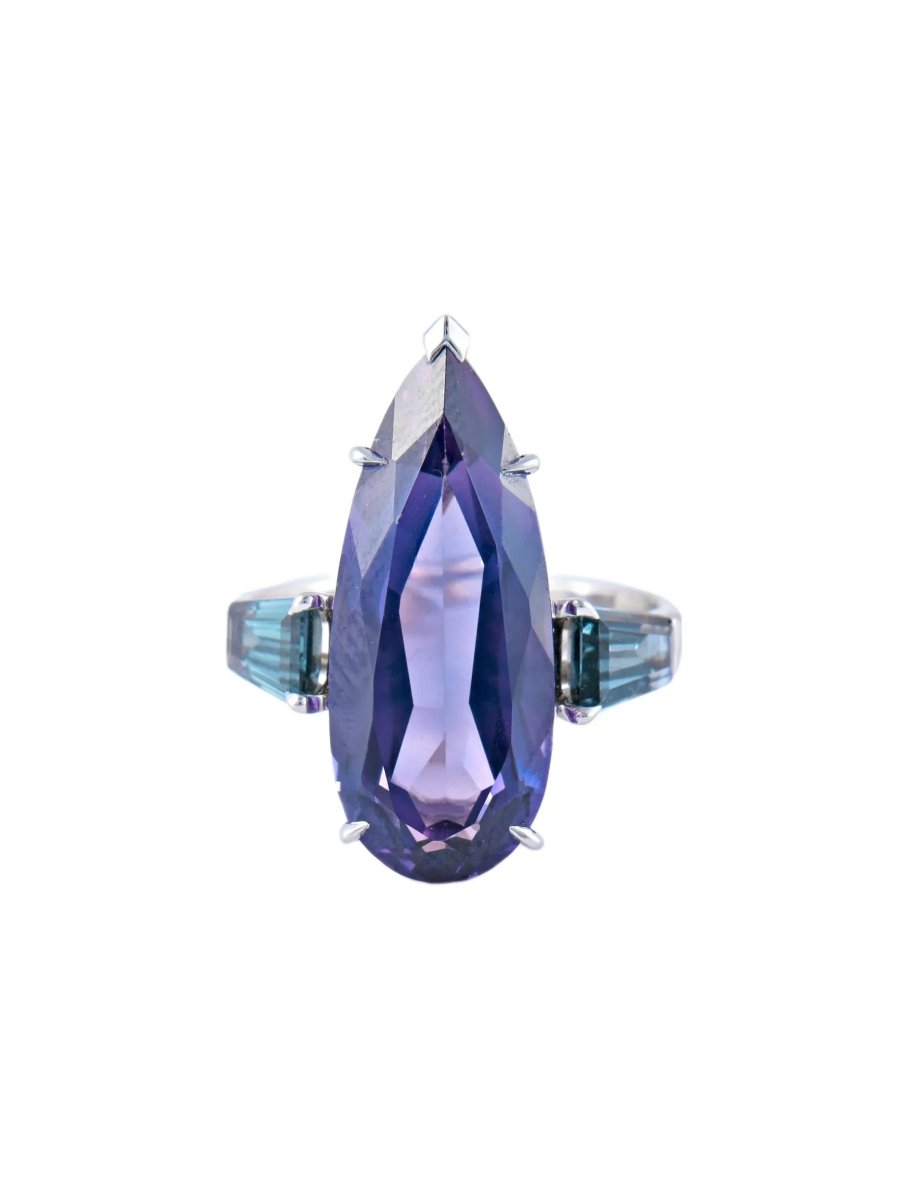 Bague Améthyste Spinelles - Castafiore