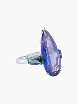 Bague Améthyste Spinelles - Castafiore