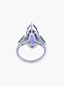 Bague Améthyste Spinelles - Castafiore