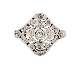 Bague ancienne diamants - Castafiore