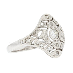 Bague ancienne diamants - Castafiore