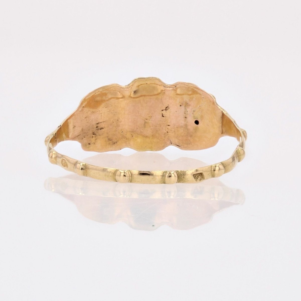 Bague ANCIENNE Foi en or jaune - Castafiore