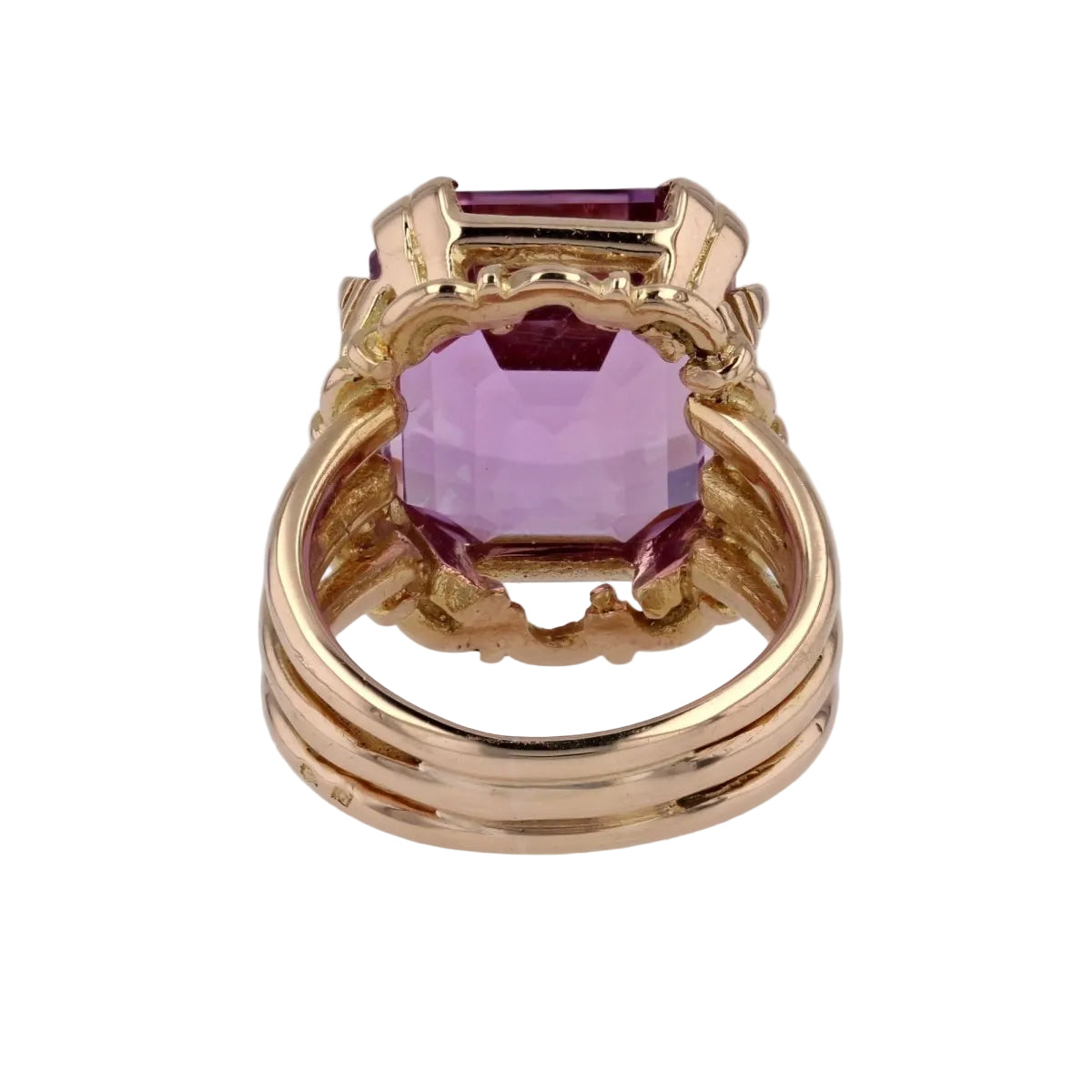 Bague ancienne Kunzite - Castafiore