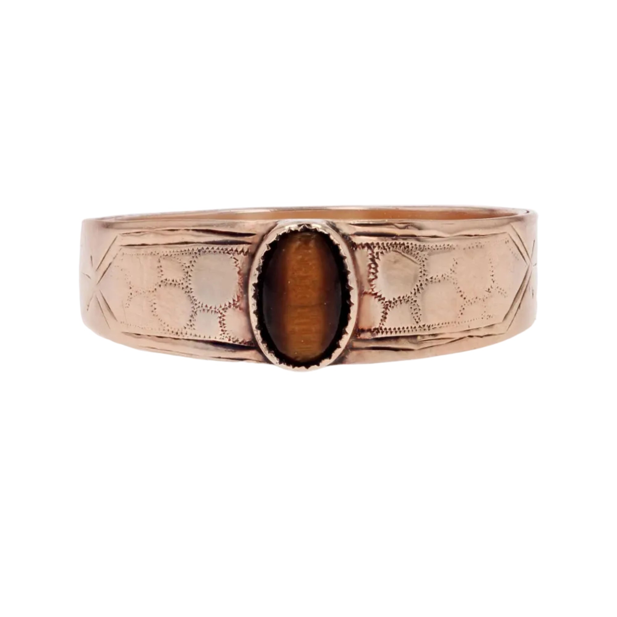 Ring former rose gold he of the tiger