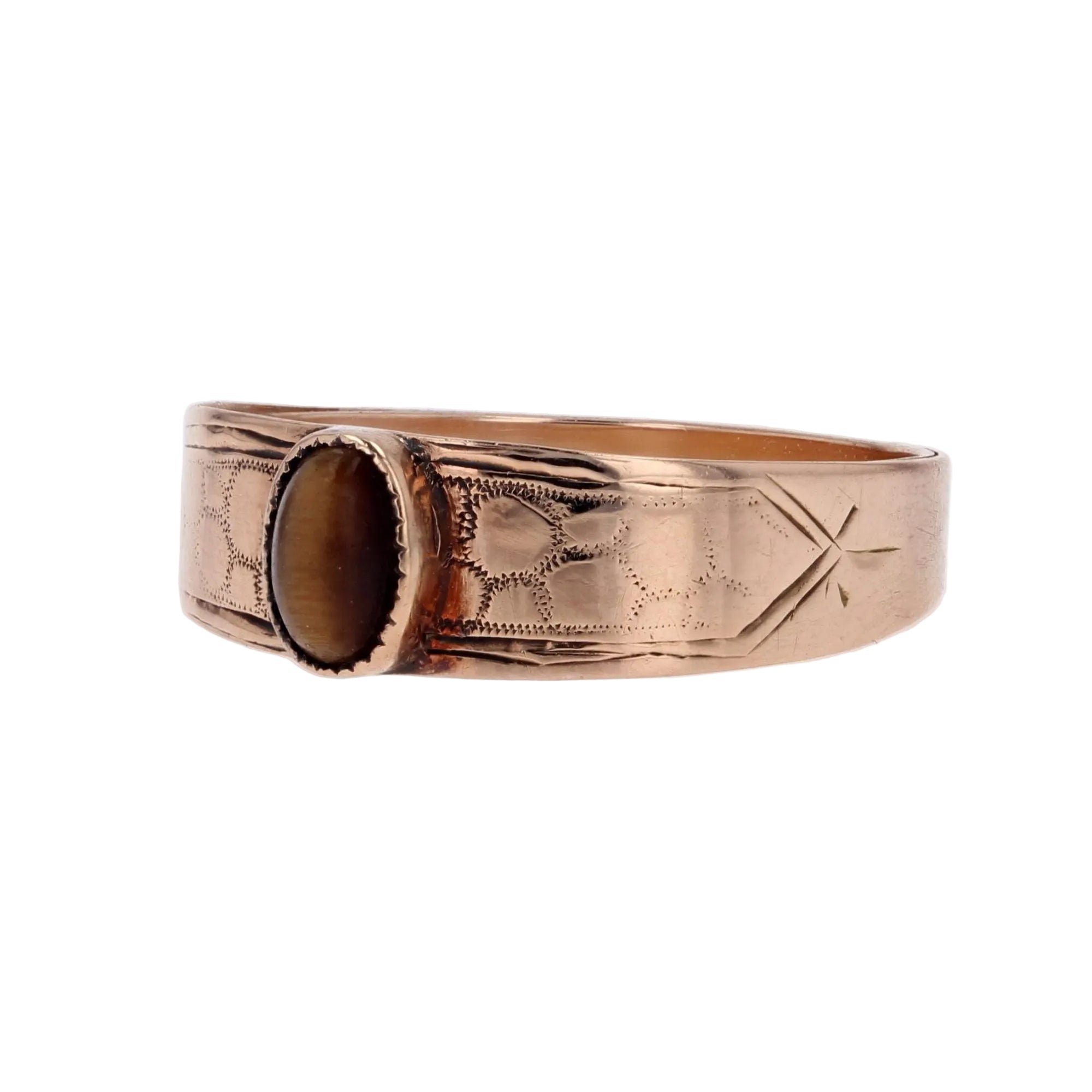 Ring former rose gold he of the tiger
