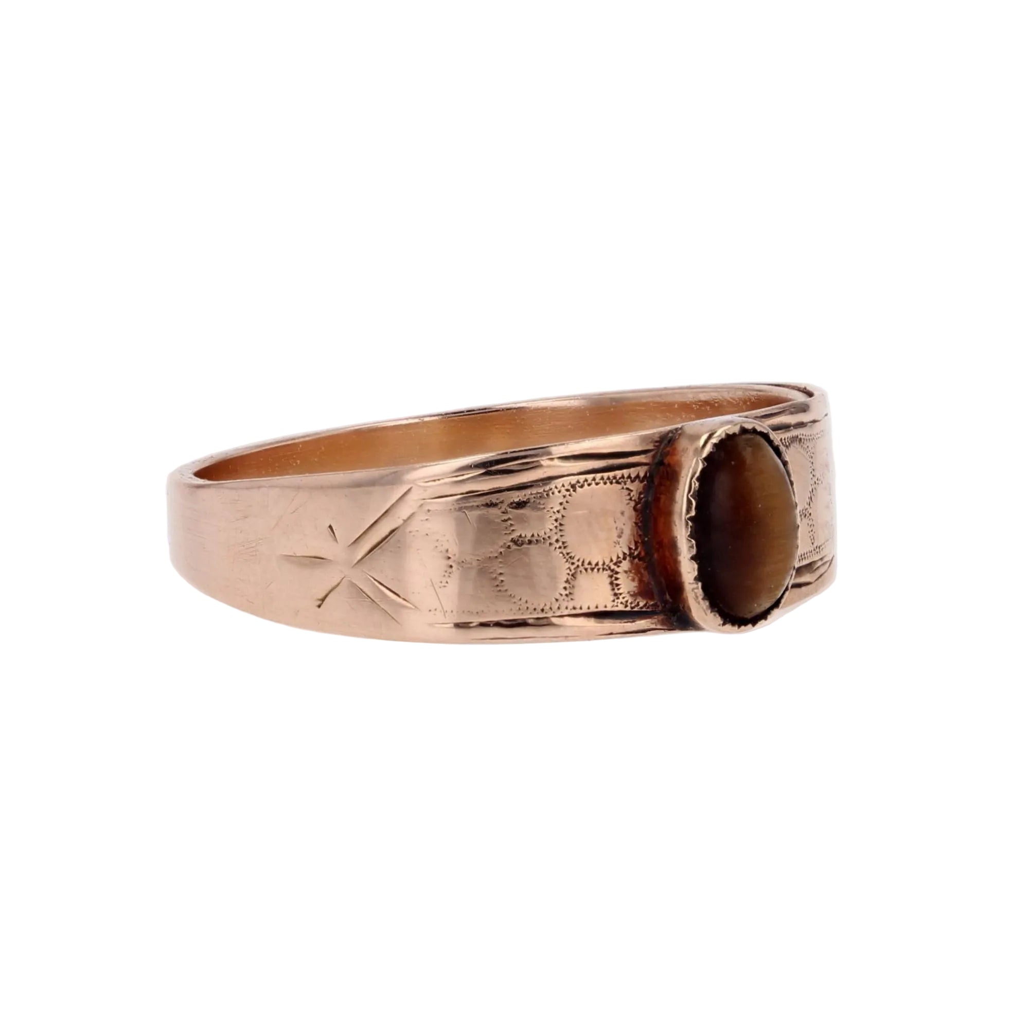 Ring former rose gold he of the tiger