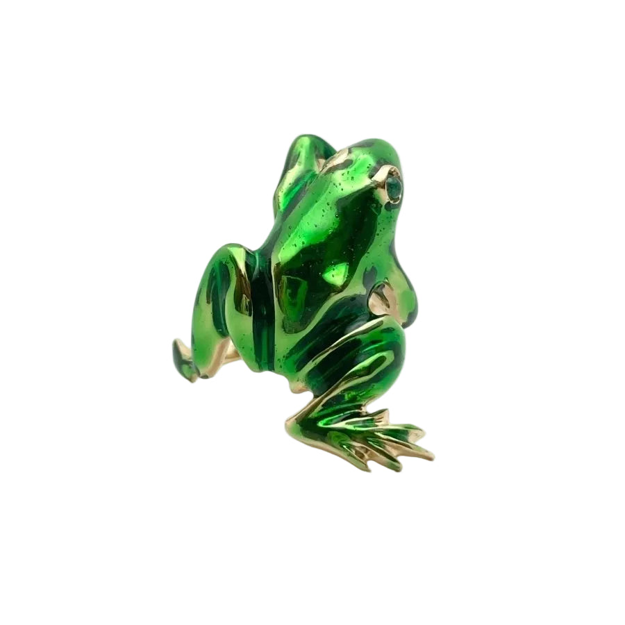 Bague Anello en or jaune et émail - Castafiore