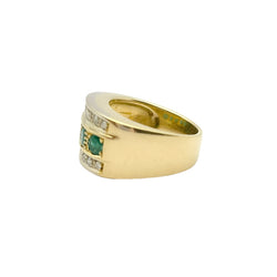 Bague ANELLO Smeraldi en or blanc et or jaune - Castafiore