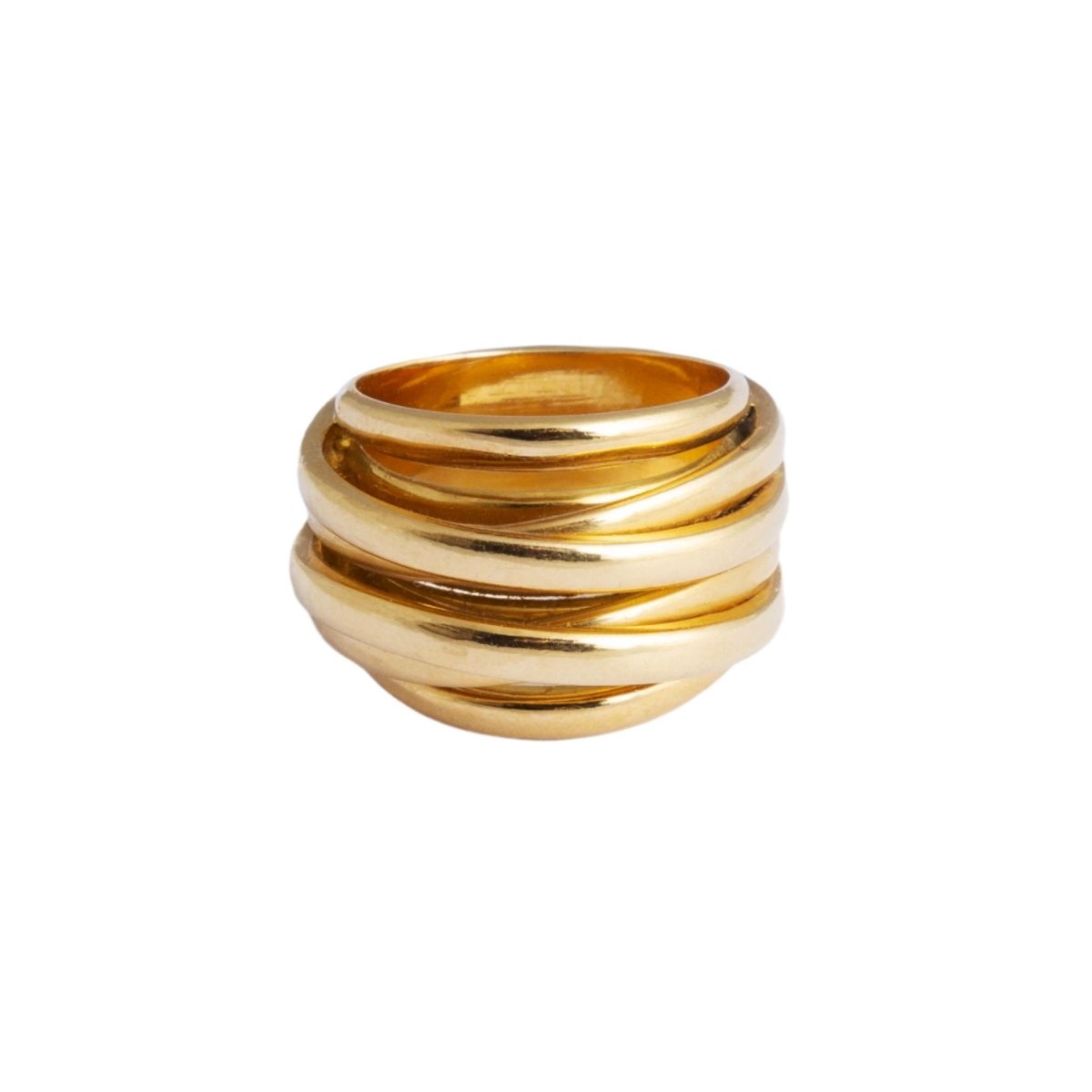 Bague Anneaux en or jaune - Castafiore