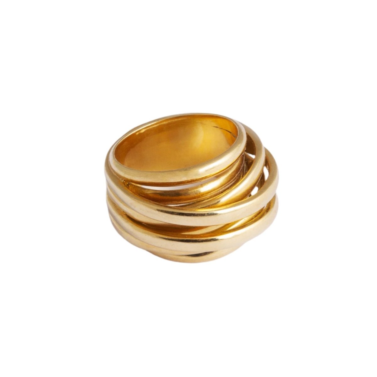 Bague Anneaux en or jaune - Castafiore