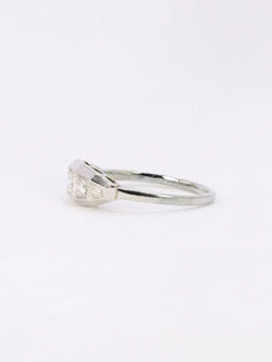 Bague Art Deco diamants taille ancienne - Castafiore