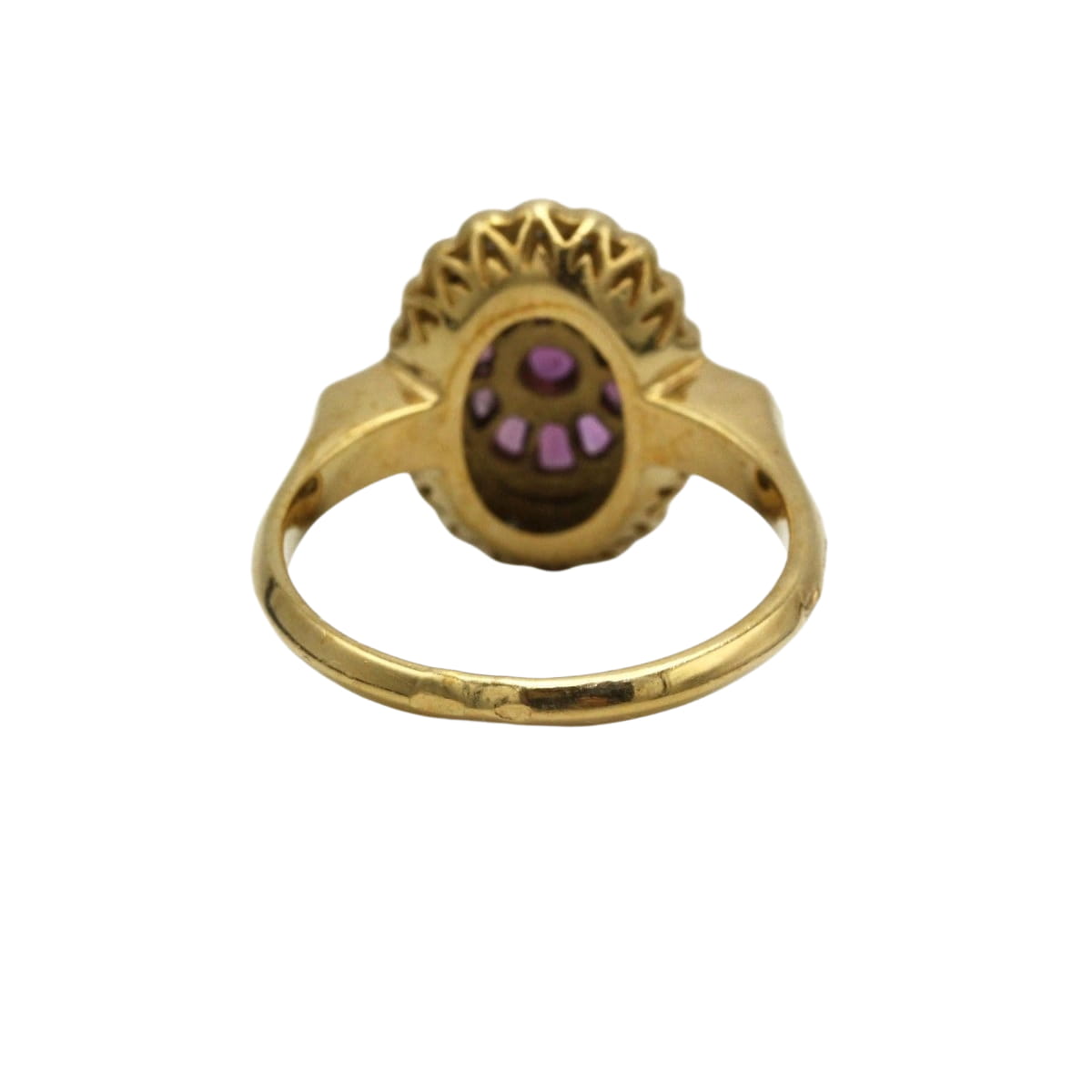 Bague Art Déco - Or, Rubis & Diamants - Castafiore