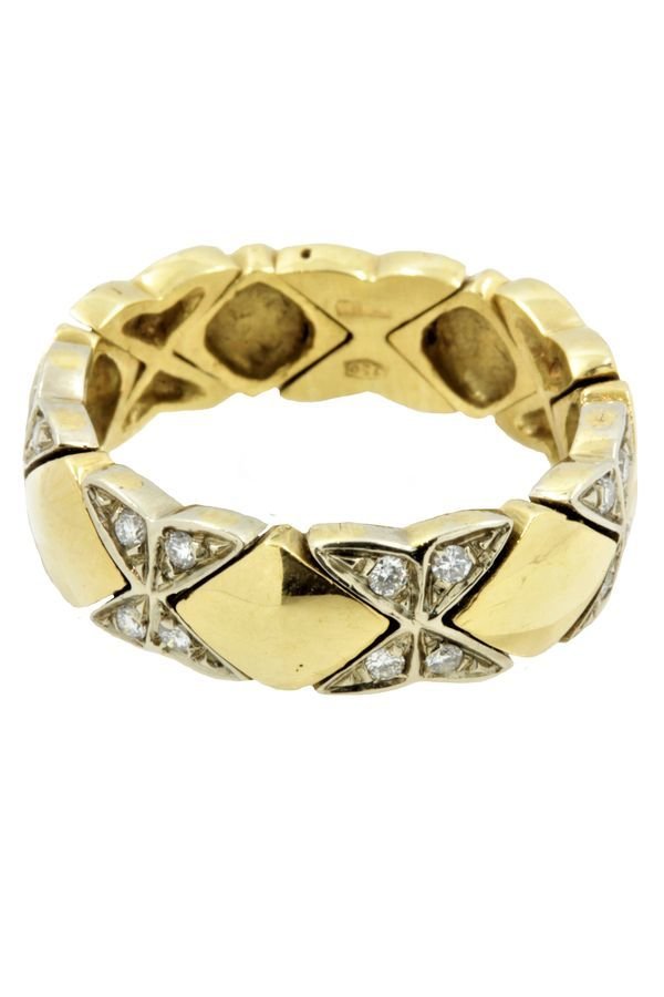 BAGUE ARTICULÉE DIAMANTS - Castafiore