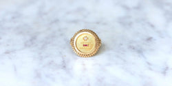 Bague Augis Vintage Or Jaune et Diamant T54 - Castafiore