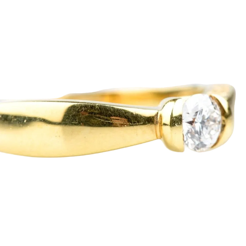 Bague BALMAIN Diamant en or jaune - Castafiore