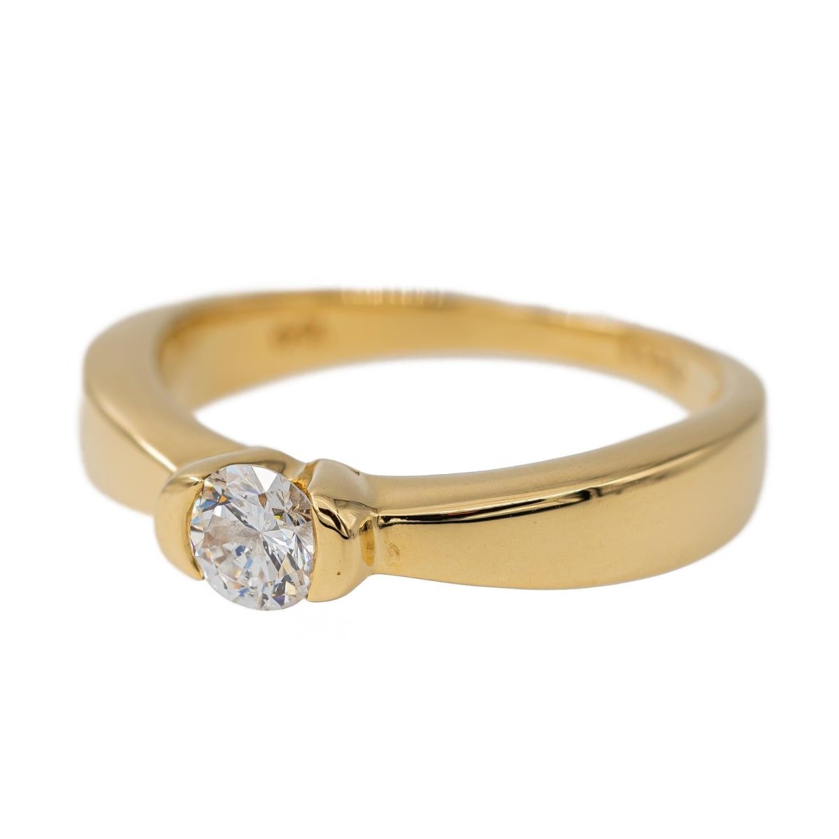 Bague BALMAIN en or jaune et diamant - Castafiore