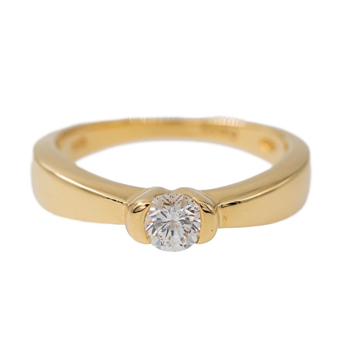Bague BALMAIN en or jaune et diamant - Castafiore