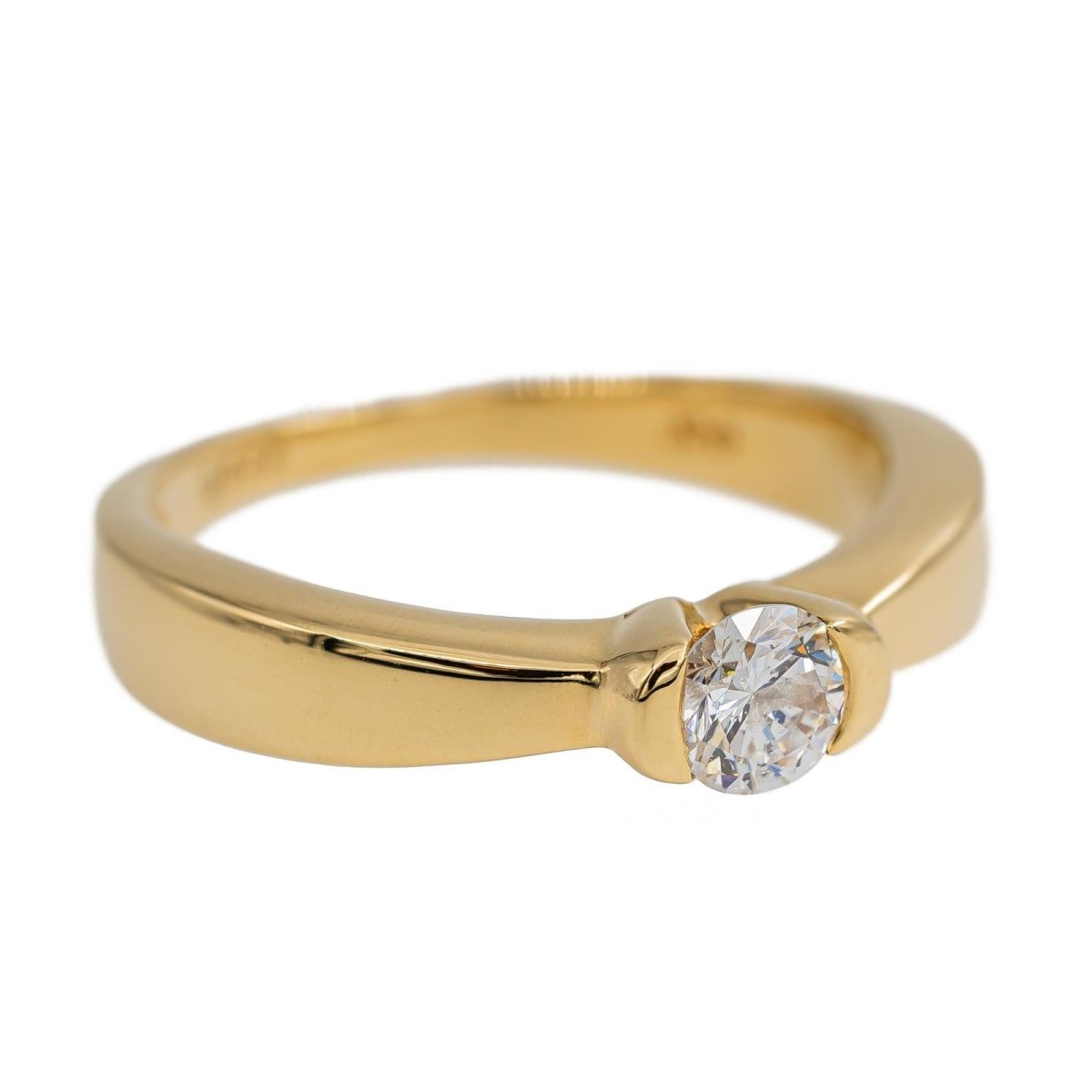 Bague BALMAIN en or jaune et diamant - Castafiore