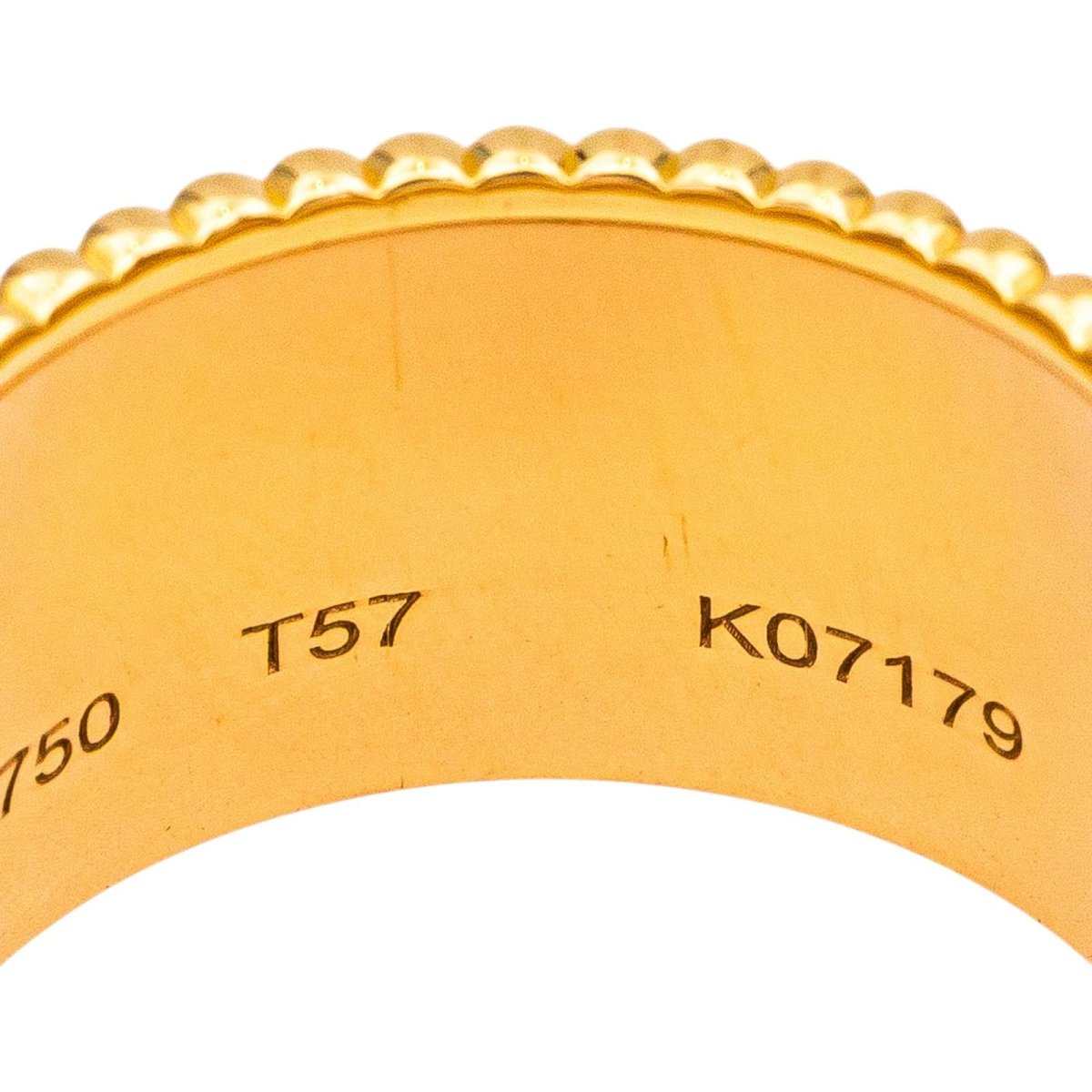 Bague Bandeau BOUCHERON "Quatre Classique Large" en or blanc, or jaune et or rose - Castafiore