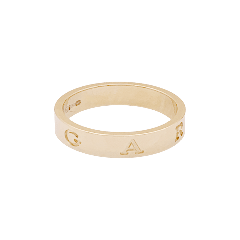 Bague Bandeau BUGARI "B.ZERO 1" en or rose - Castafiore