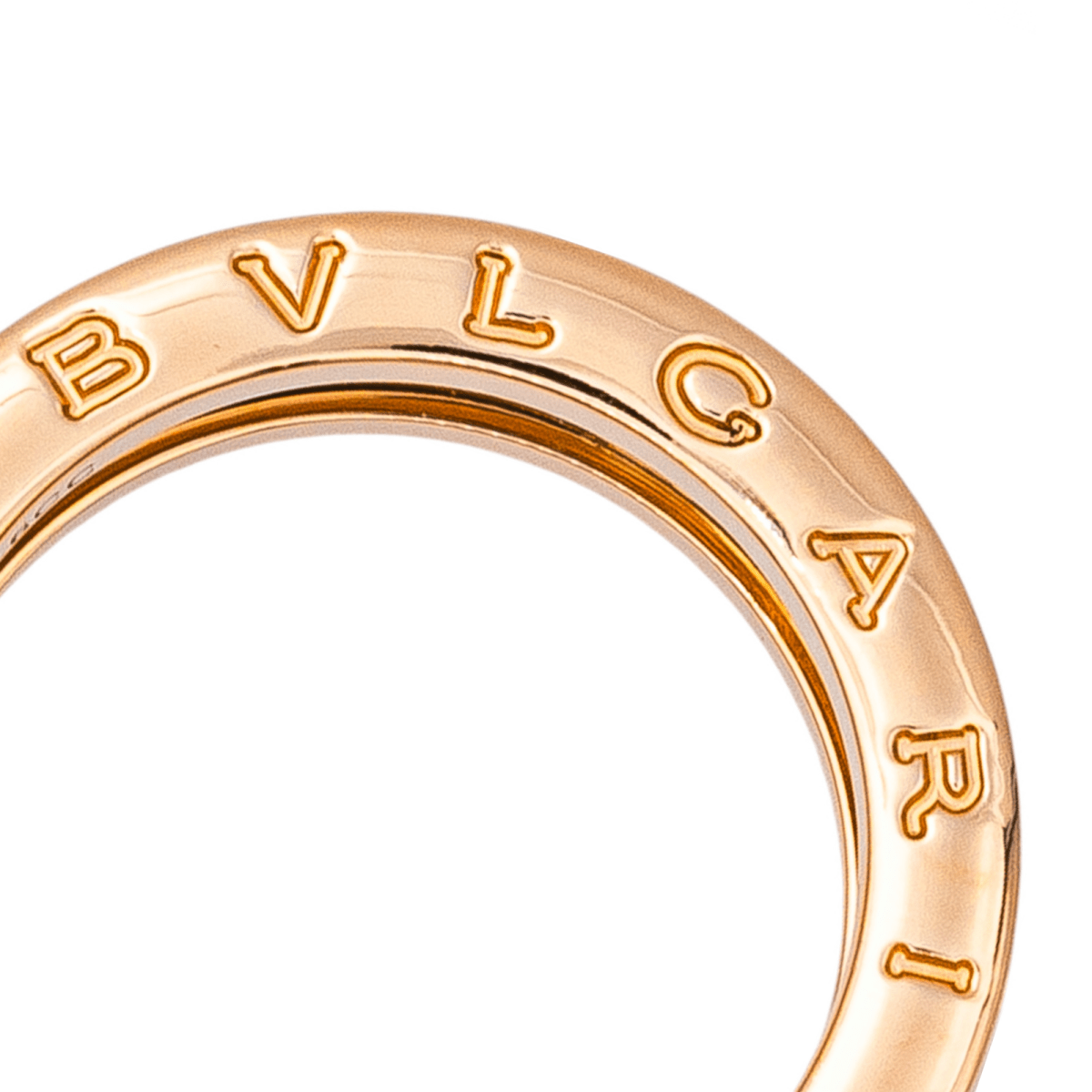 Bague Bandeau BULGARI "B.Zéro 1 Rock" en or rose - Castafiore
