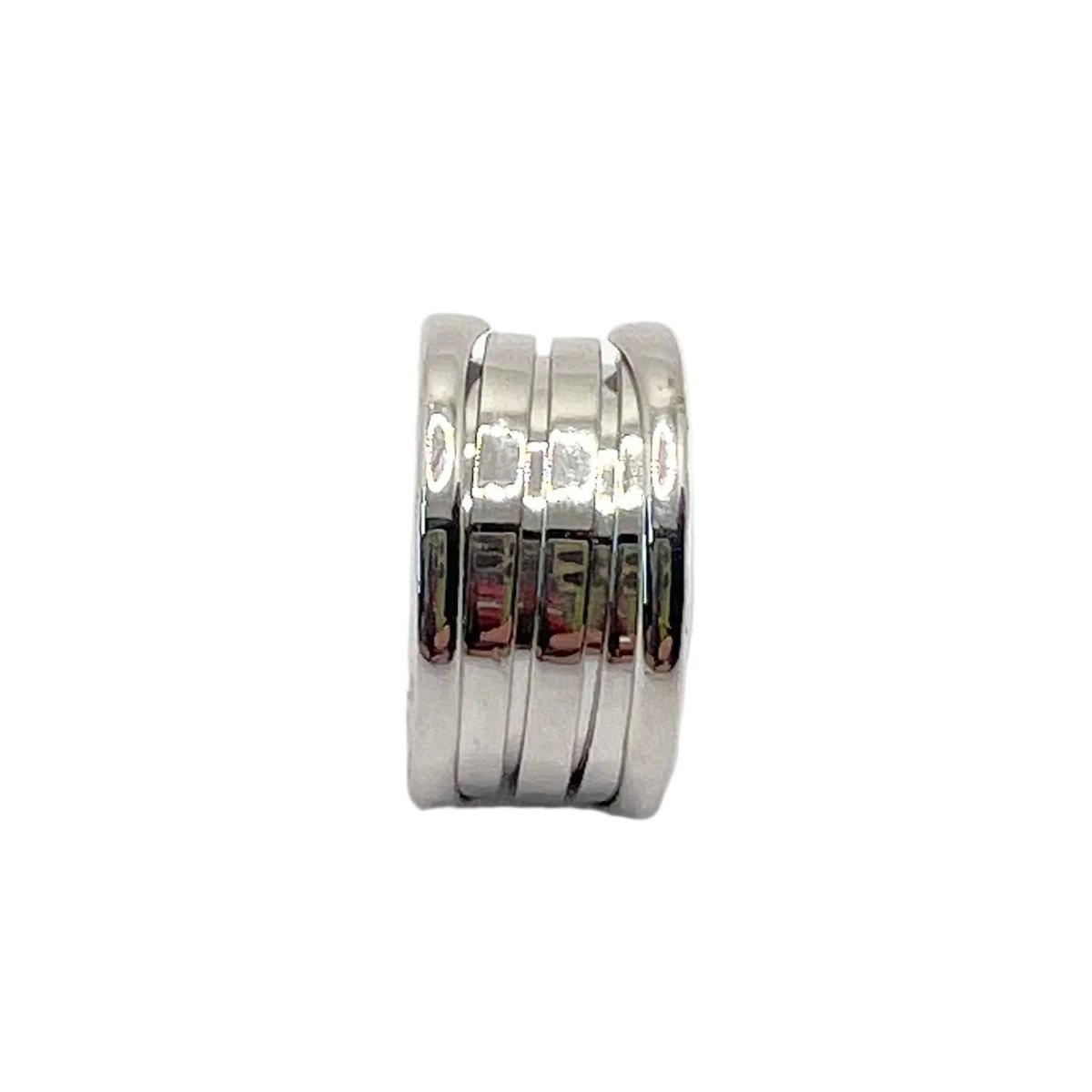 Bague Bandeau BULGARI "B.Zéro" en or blanc - Castafiore