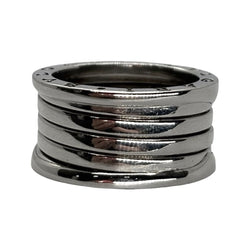Bague Bandeau BULGARI "B.Zéro" en or blanc - Castafiore