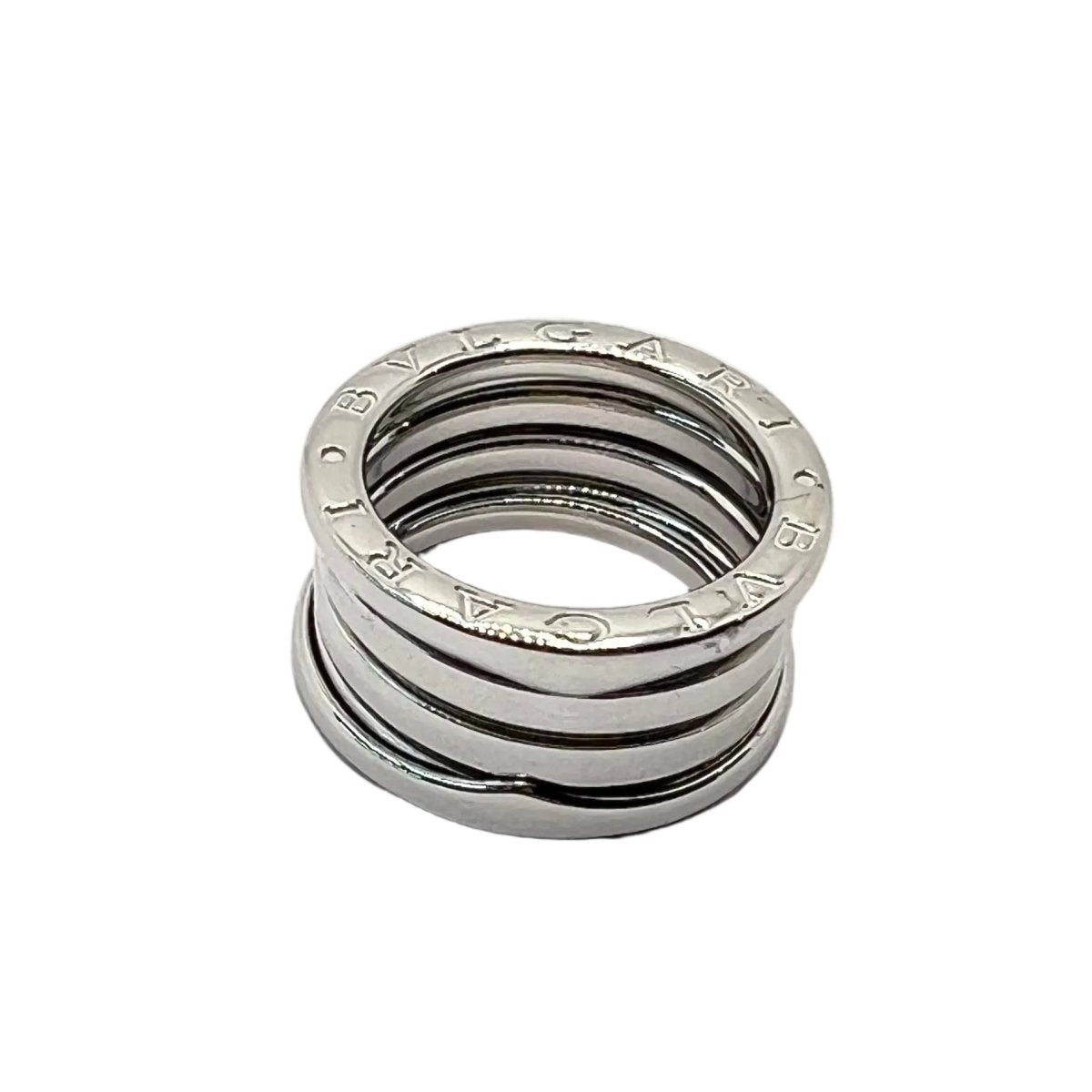 Bague Bandeau BULGARI "B.Zéro" en or blanc - Castafiore