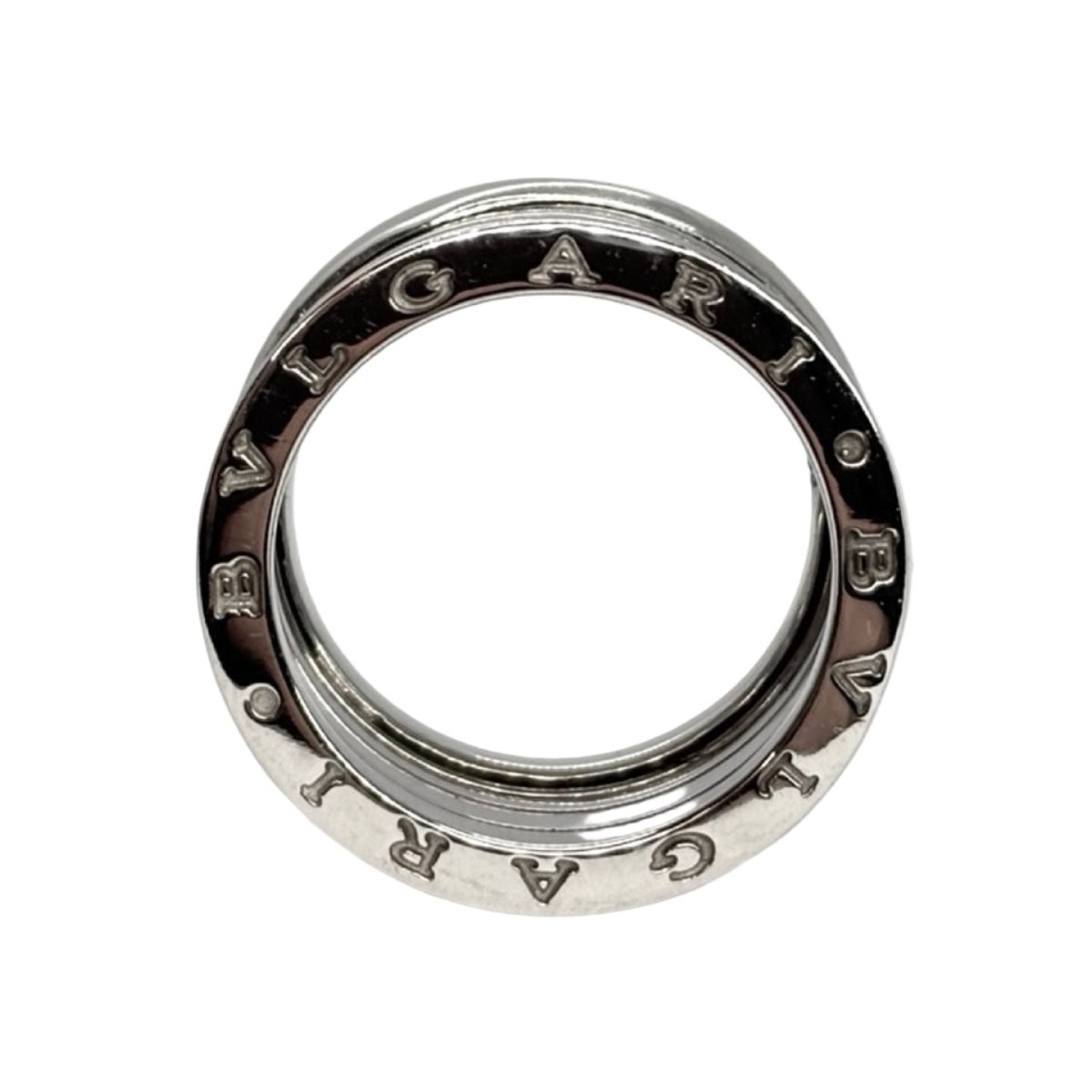 Bague Bandeau BULGARI "B.Zéro" en or blanc - Castafiore