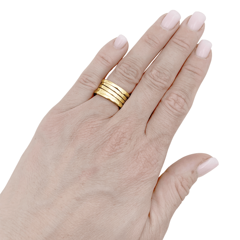 Ring Bulgari, "B.Zero1", yellow gold.