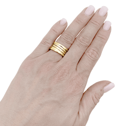 Ring Bulgari, "B.Zero1", yellow gold.