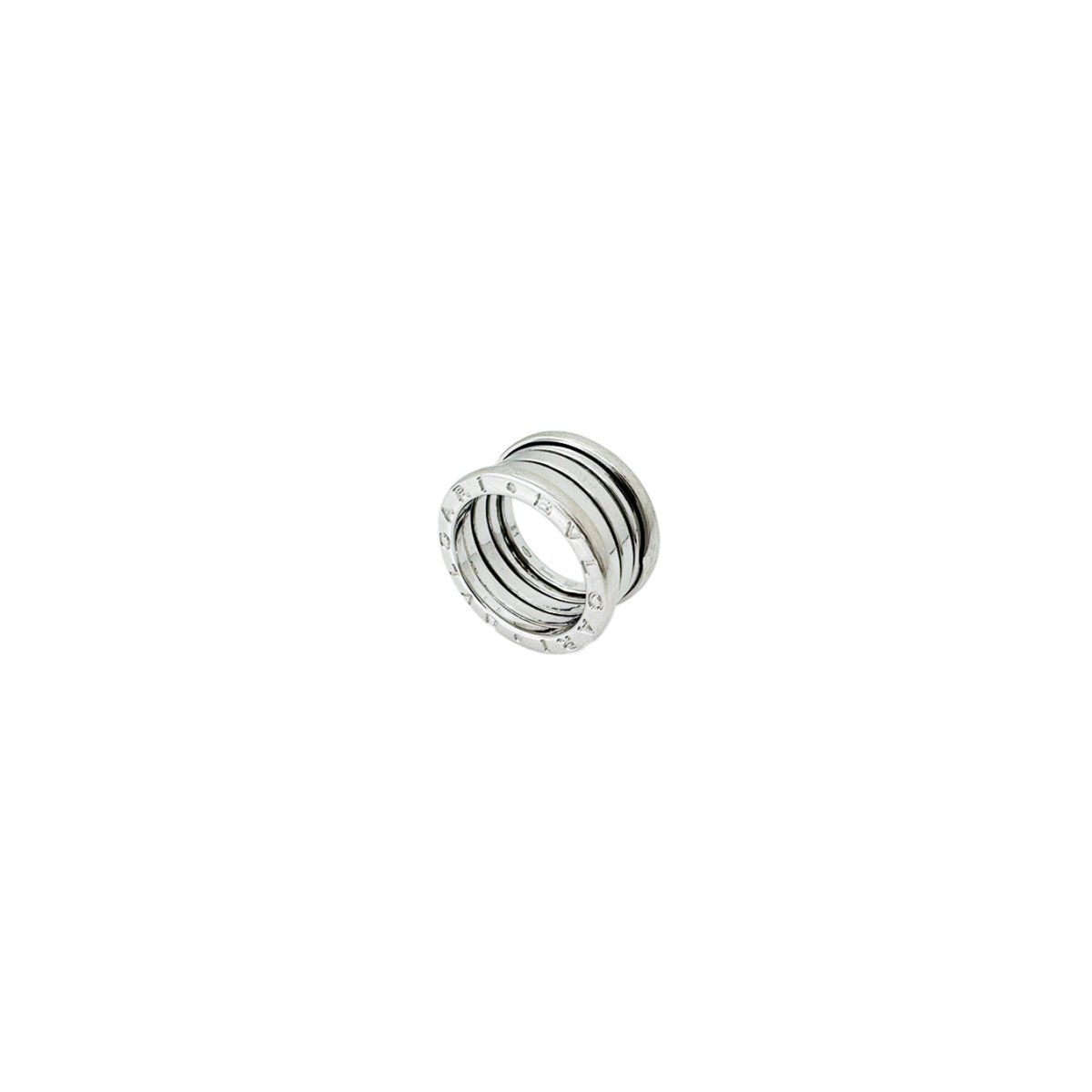 Bague Bandeau BULGARI "B.Zero1" GM en or blanc - Castafiore