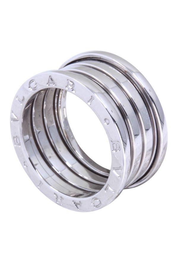 Bague Bandeau BVLGARI "B.zero1" en or blanc - Castafiore