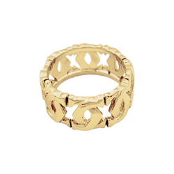 Bague Bandeau CARTIER "C de Cartier" en or jaune - Castafiore