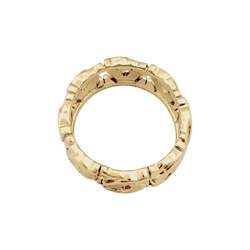 Bague Bandeau CARTIER "C de Cartier" en or jaune - Castafiore