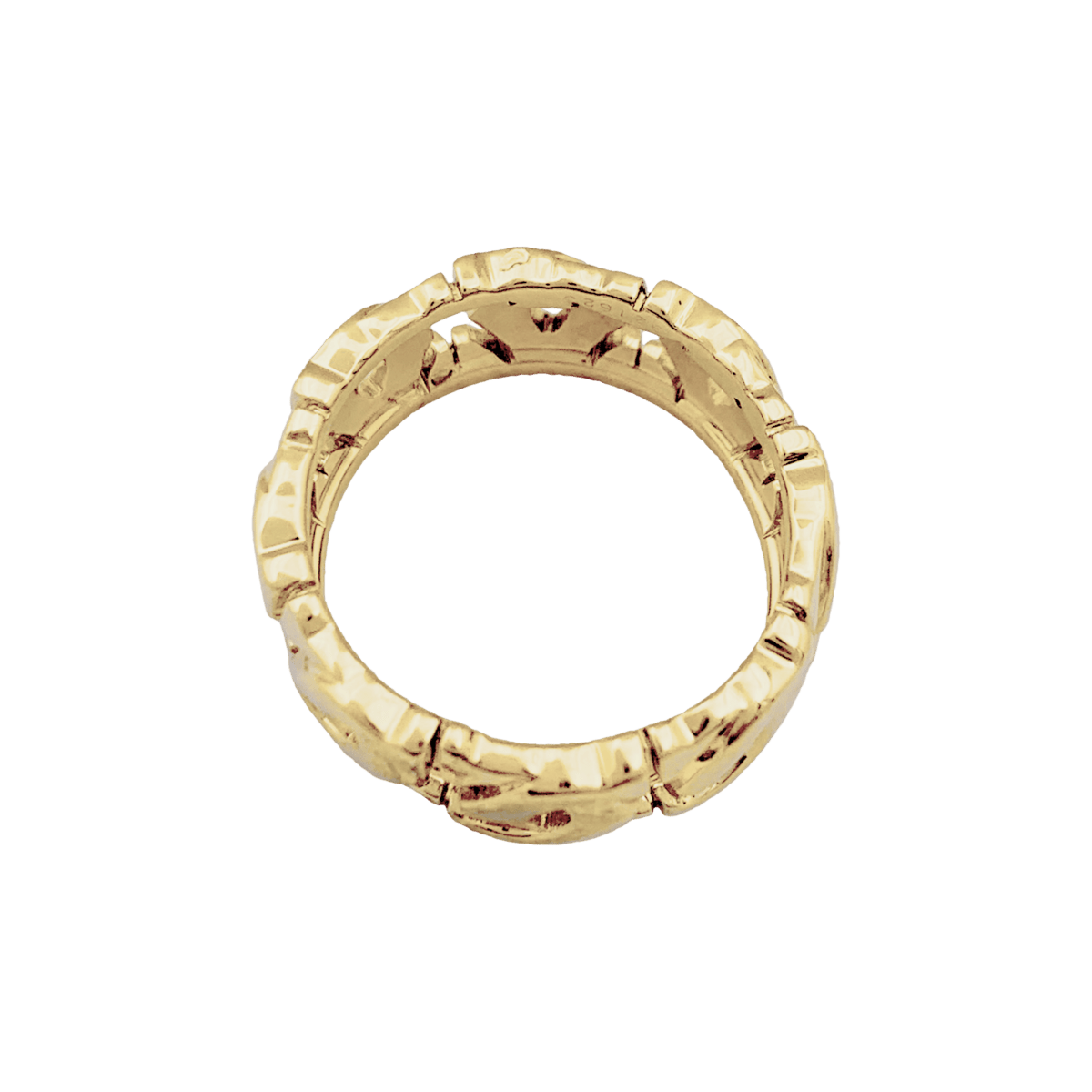 Bague Bandeau CARTIER "C de Cartier" en or jaune - Castafiore