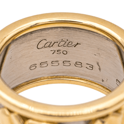Bague Bandeau CARTIER "Éléphant" en or jaune et or blanc - Castafiore