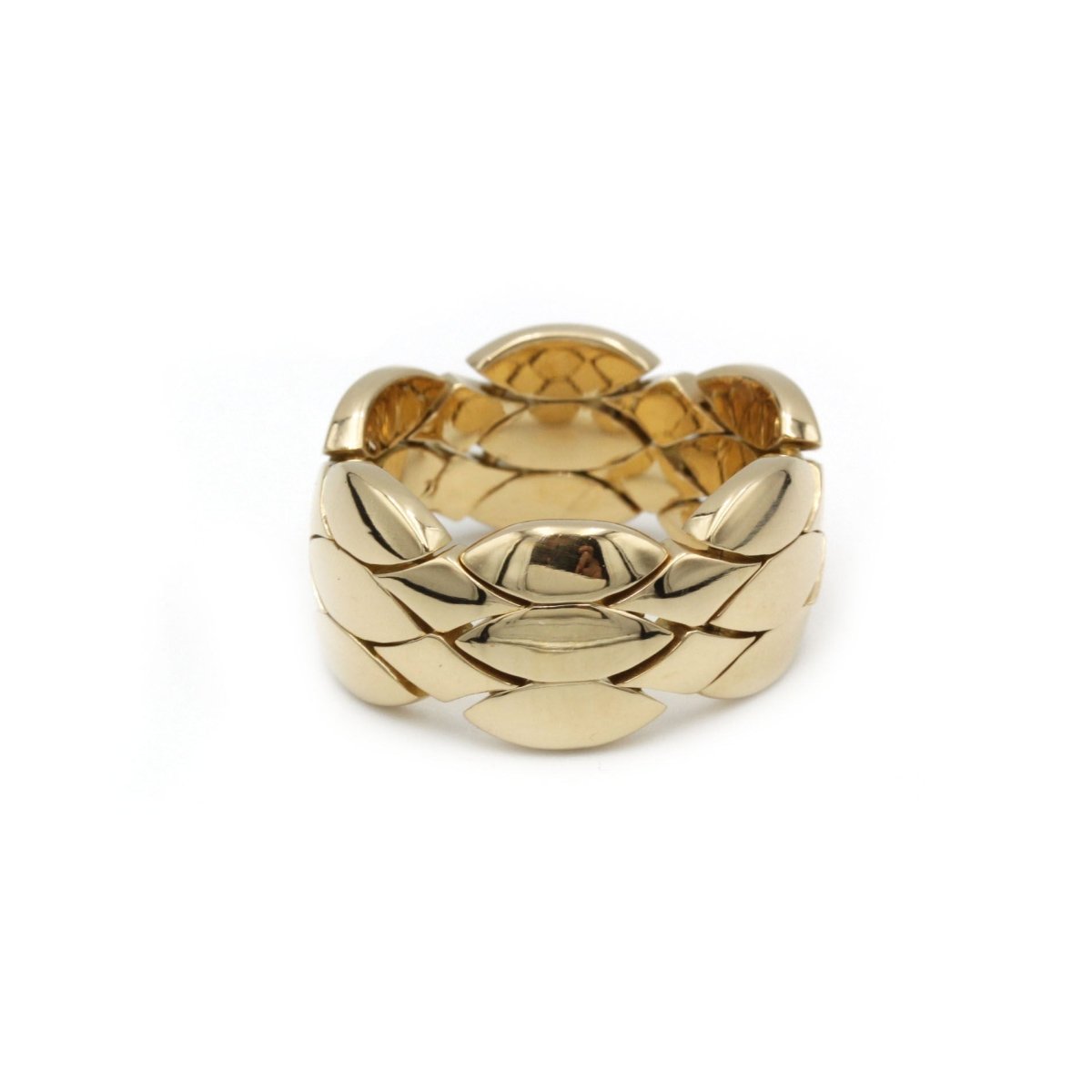 Bague Bandeau CARTIER en or - Castafiore