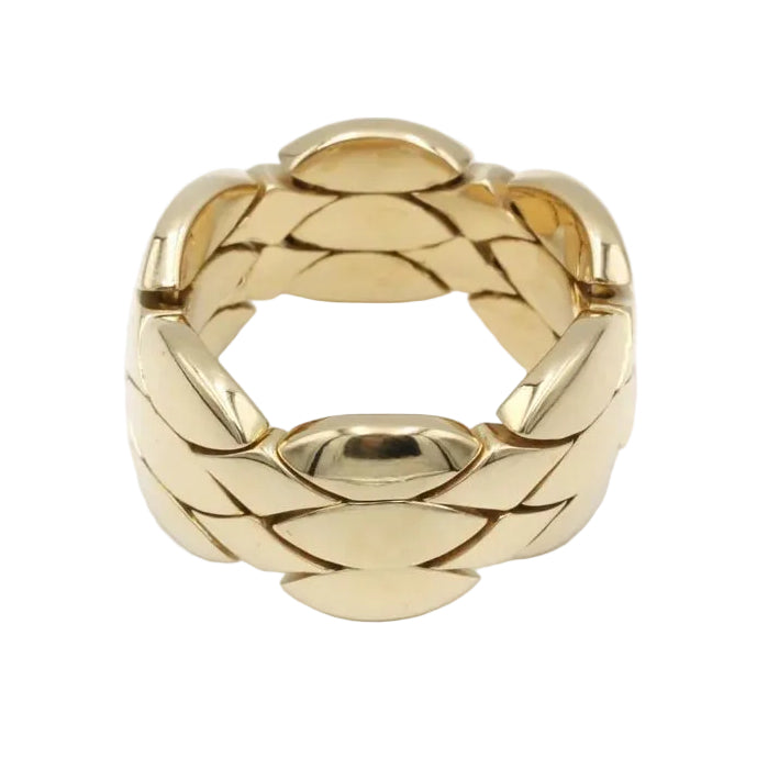 Bague Bandeau CARTIER en or jaune - Castafiore