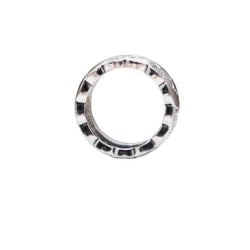 Bague Bandeau CARTIER "La Dona XL" en or blanc et diamants - Castafiore