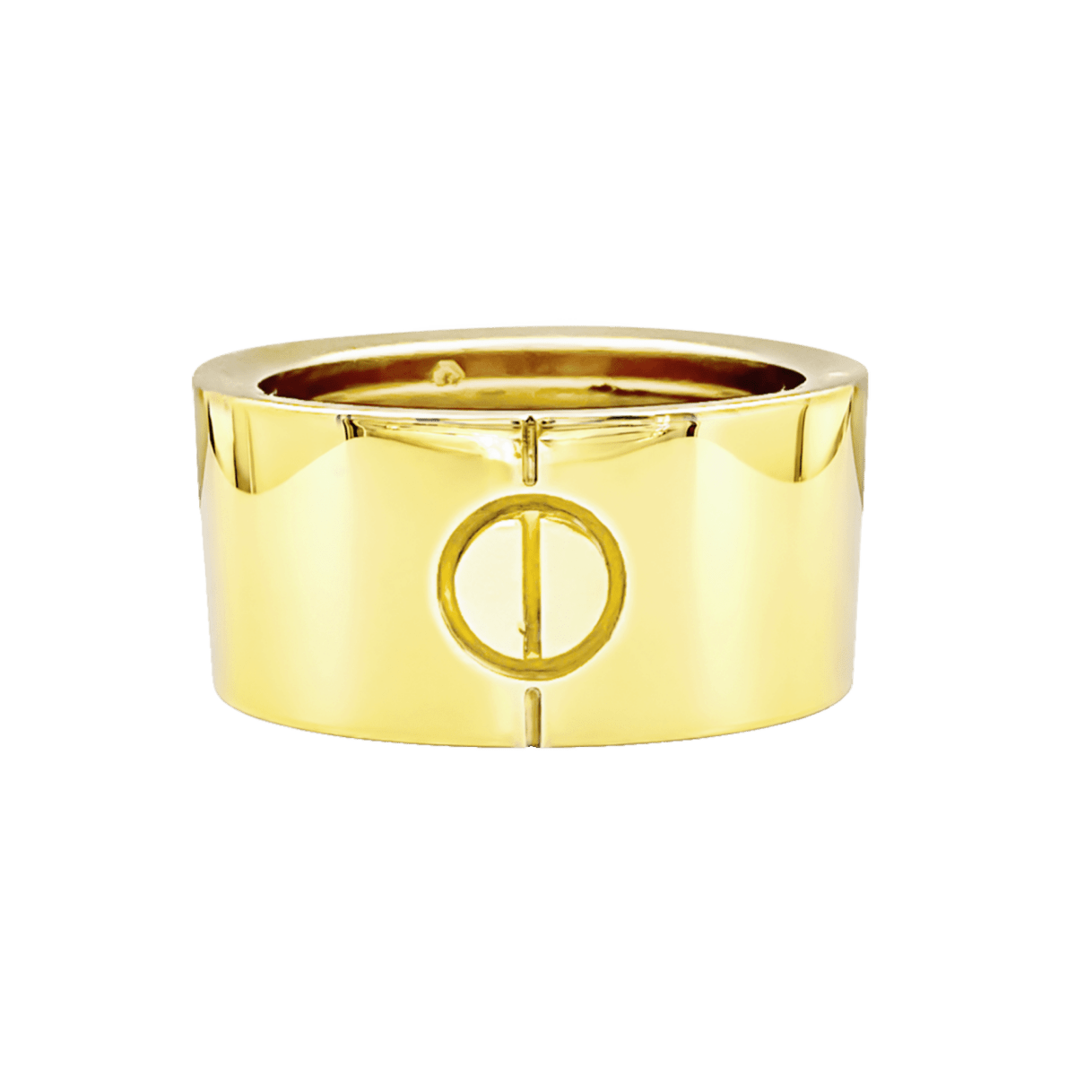 Bague Bandeau CARTIER "Love" GM en or jaune - Castafiore