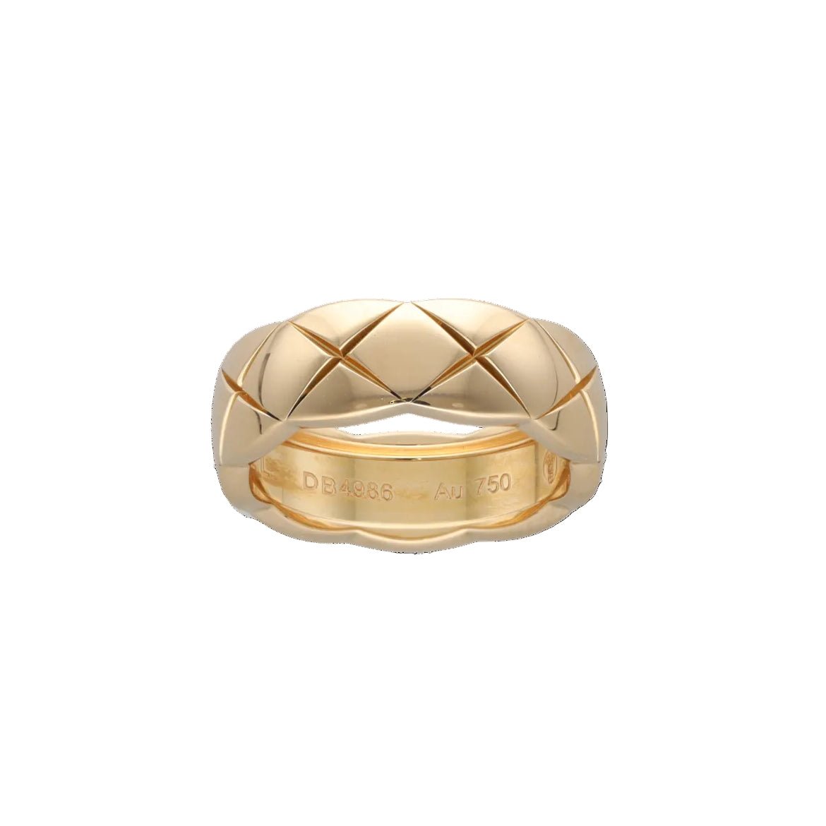 Bague Bandeau CHANEL "Coco Crush" en or jaune - Castafiore