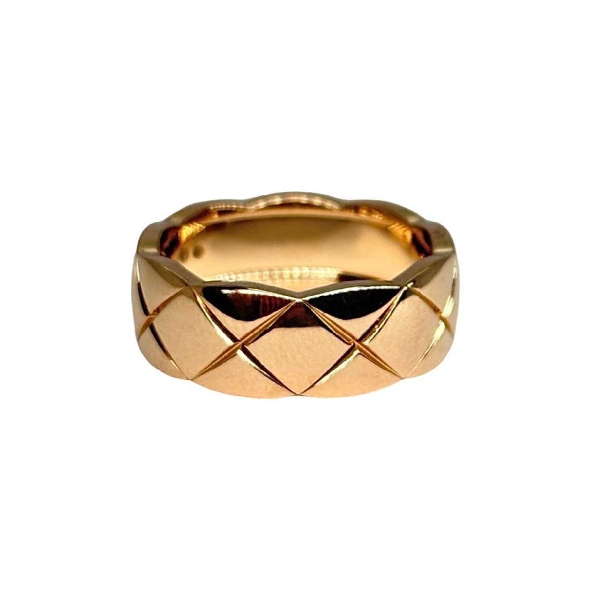 Bague Bandeau CHANEL "Coco Crush" PM en or rose - Castafiore