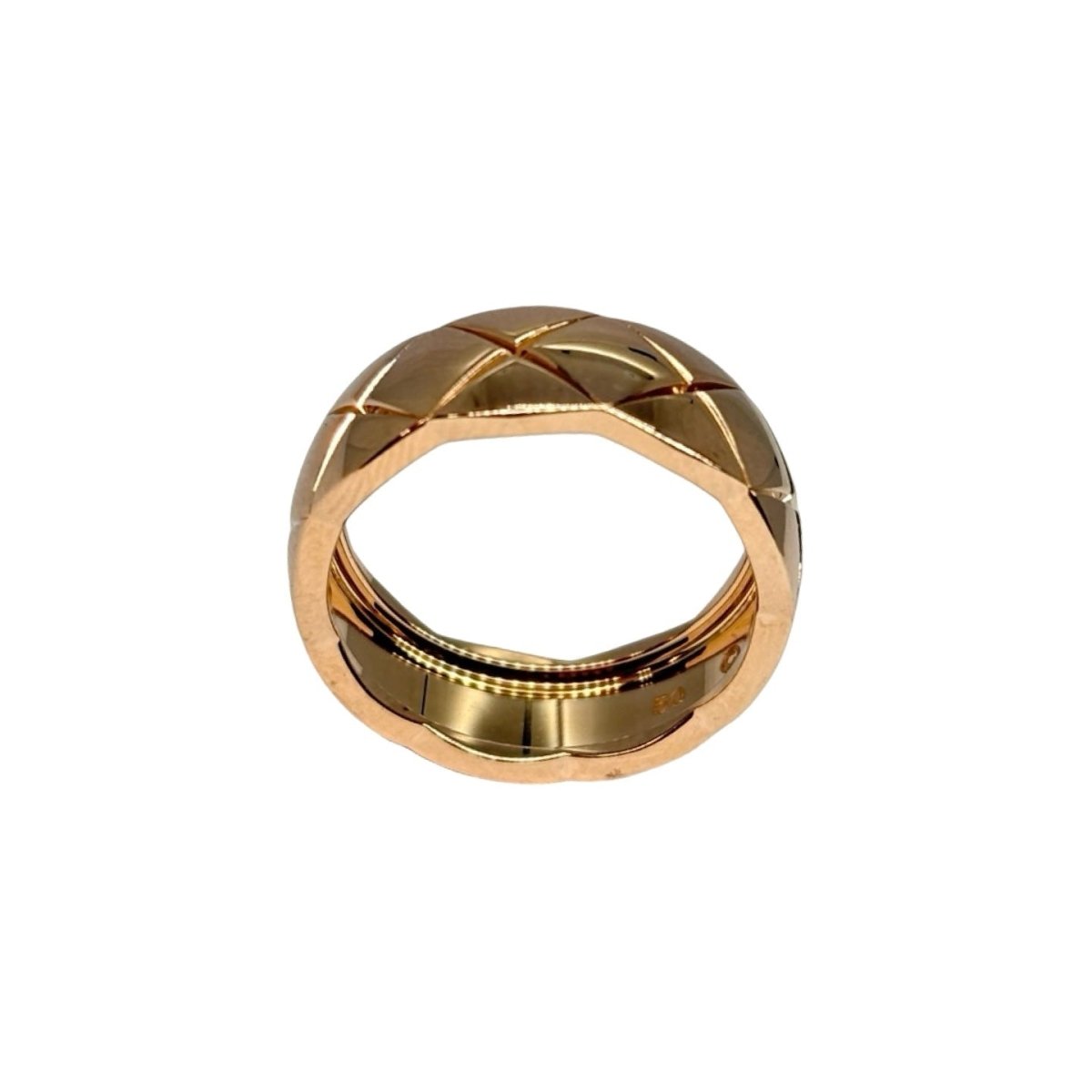 Bague Bandeau CHANEL "Coco Crush" PM en or rose - Castafiore