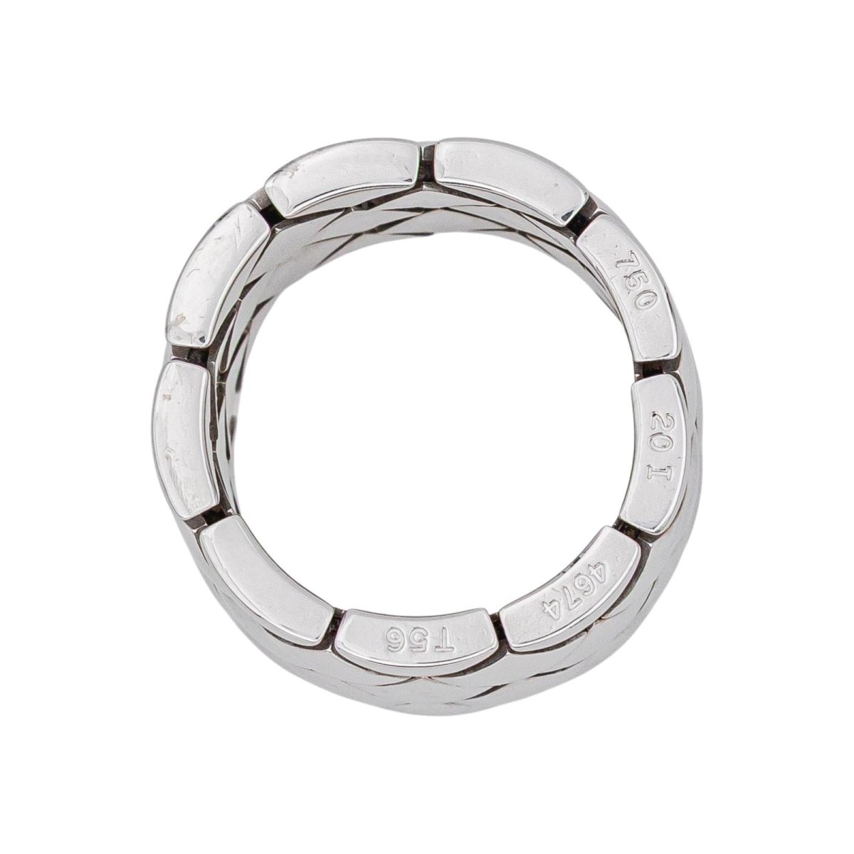Chanel Ring White gold padded headband 